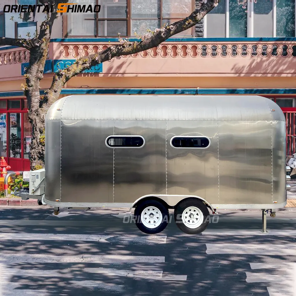 Automobiliai augintiniams - Pet Airstream Trailer
