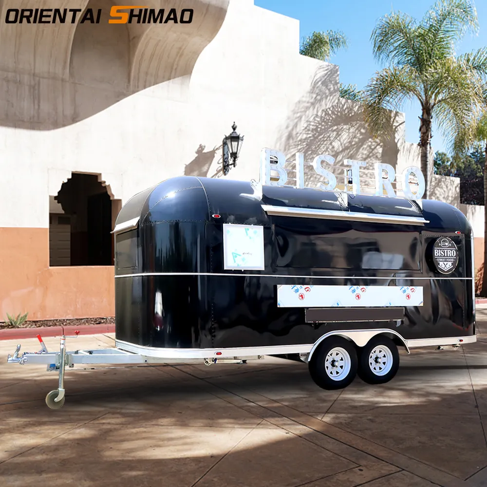 Oriental Shimao black airstream maisto priekaba