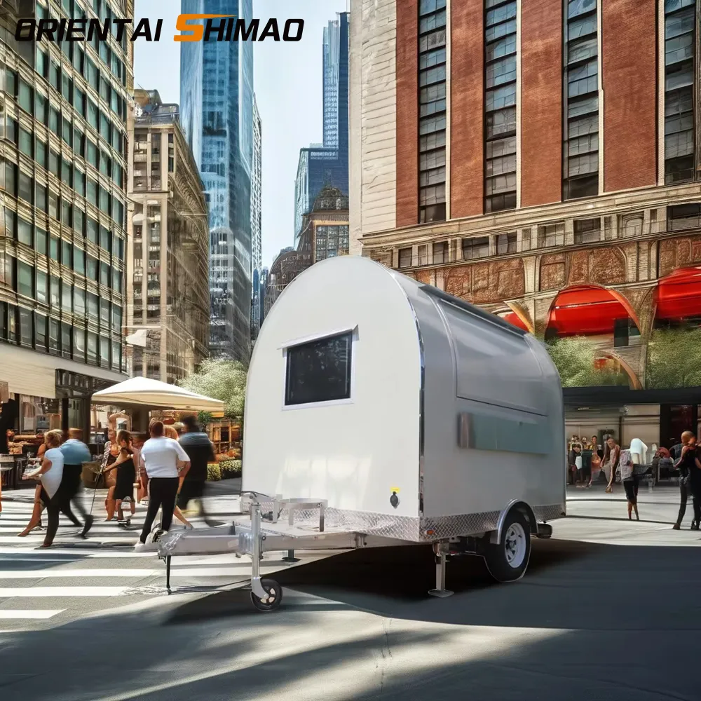 „Oriental Shimao“ pristato naują apvalų maisto sunkvežimį: mobiliojo maitinimo ateitis