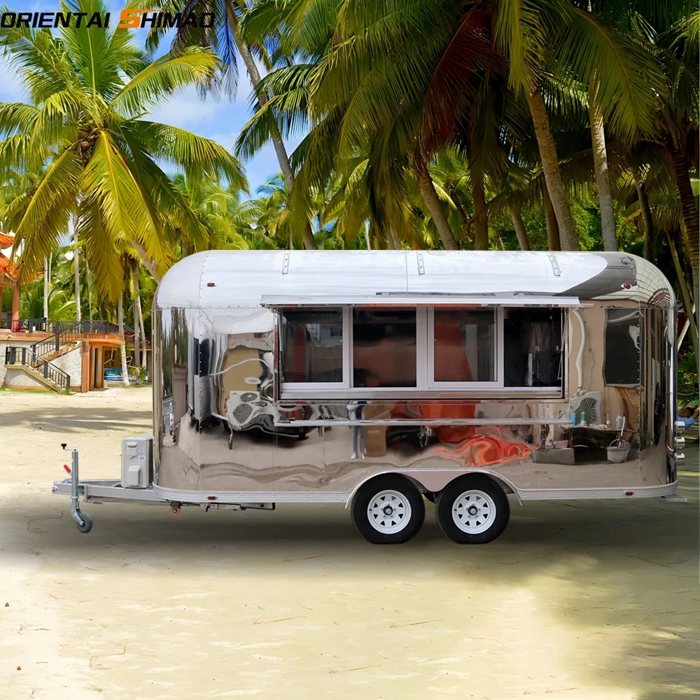 Airstream maisto priekabos