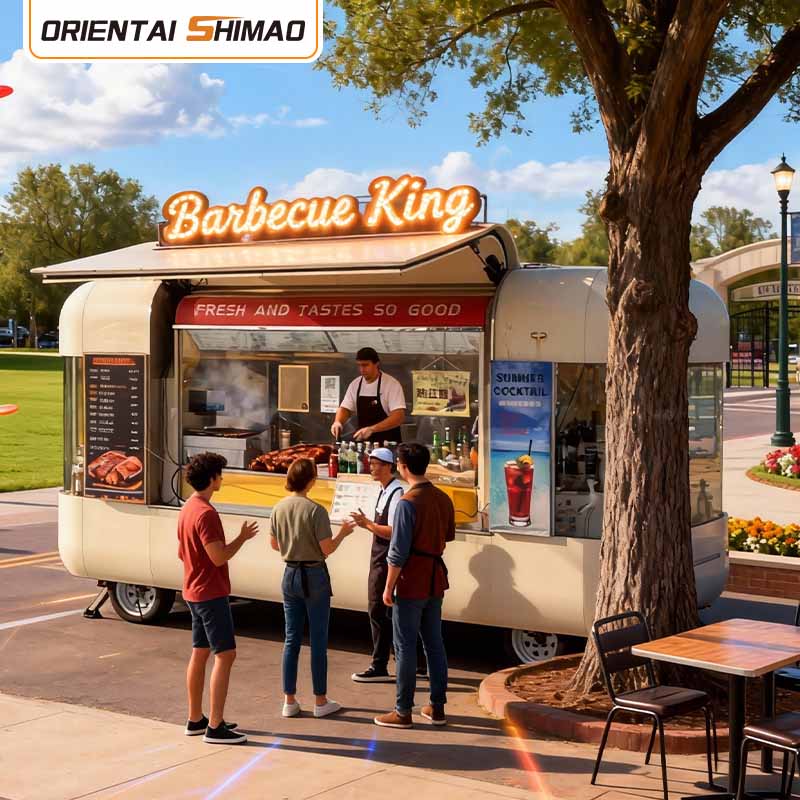 Dešrainių krepšelis Hotdog stendas Greito maisto kioskas Maitinimas Gatvės maisto priekaba Komercinis maisto sunkvežimis